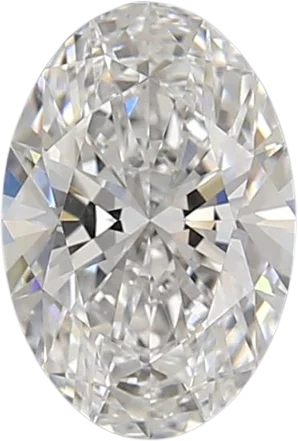 1.23 Carat D VVS2 Oval Lab Diamond