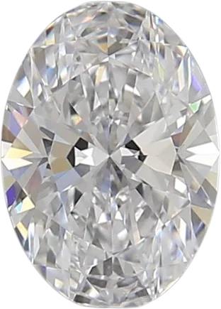 1.24 Carat D IF Oval Lab Diamond