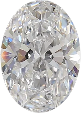 1.24 Carat D VVS1 Oval Lab Diamond