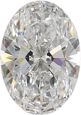 1.25 Carat D VVS1 Oval Lab Diamond