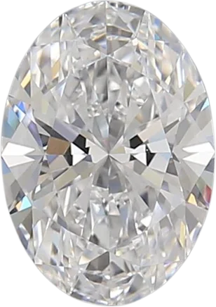 1.26 Carat D IF Oval Lab Diamond