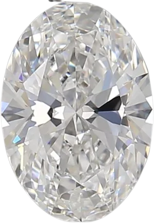 1.26 Carat D VVS1 Oval Lab Diamond