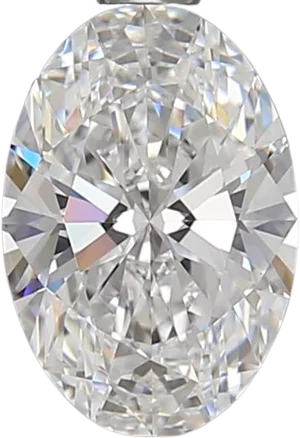 1.32 Carat D VVS1 Oval Lab Diamond