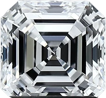 1.37 Carat D VVS2 Asscher Lab Diamond