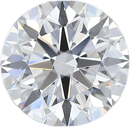 1.38 Carat D VVS2 Round Lab Diamond