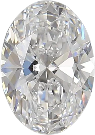 1.41 Carat D VVS1 Oval Lab Diamond