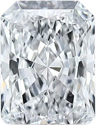 1.42 Carat D VVS1 Radiant Lab Diamond