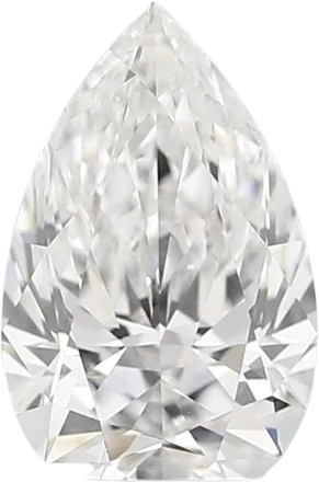 1.48 Carat E vvs2 Pear Lab Diamond