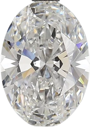 1.5 Carat D VVS2 Oval Lab Diamond