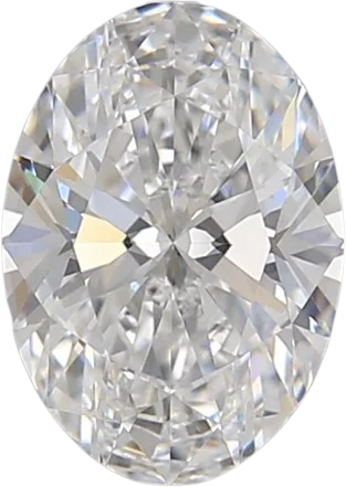 1.5 Carat D VVS2 Oval Lab Diamond