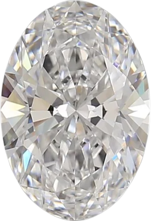 1.51 Carat D VS1 Oval Lab Diamond