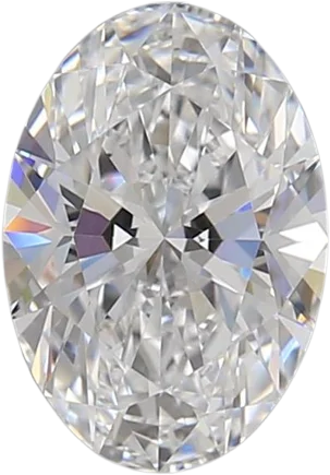 1.51 Carat D VVS2 Oval Lab Diamond