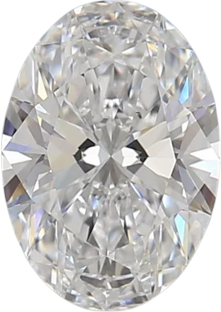 1.51 Carat D VVS2 Oval Lab Diamond