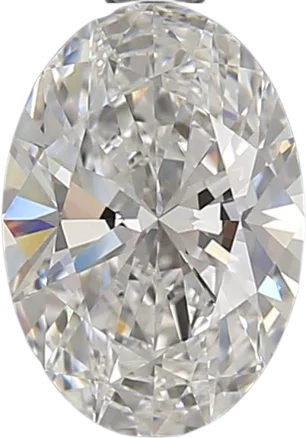 1.51 Carat E VVS2 Oval Lab Diamond