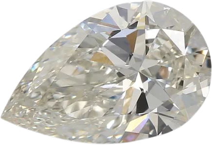 1.51 Carat I VVS2 Pear Lab Diamond