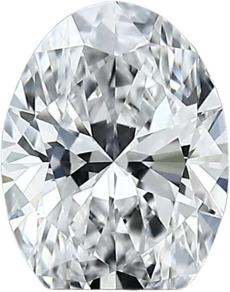 1.53 Carat D VVS2 Oval Lab Diamond