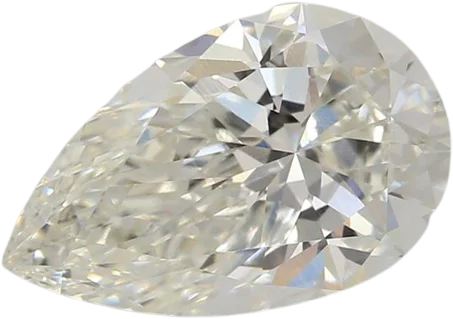 1.53 Carat I VVS2 Pear Lab Diamond