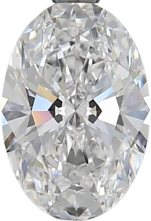 1.54 Carat D VVS2 Oval Lab Diamond