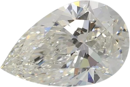 1.54 Carat H VVS2 Pear Lab Diamond