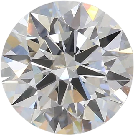 1.54 Carat D SI1 Round Lab Diamond