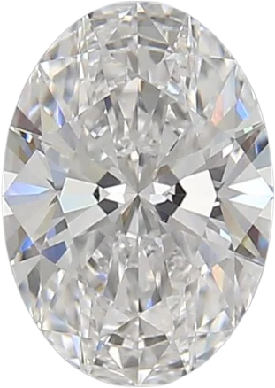 1.55 Carat D IF Oval Lab Diamond