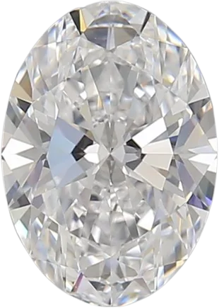 1.55 Carat D VVS1 Oval Lab Diamond