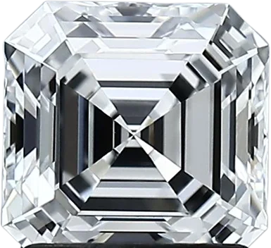 1.56 Carat D VVS2 Asscher Lab Diamond