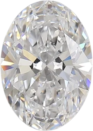 1.56 Carat D VVS1 Oval Lab Diamond