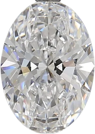 1.56 Carat D VVS2 Oval Lab Diamond