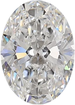 1.57 Carat D VVS1 Oval Lab Diamond