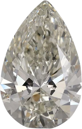 1.58 Carat I VS2 Pear Lab Diamond