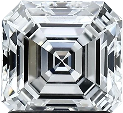 1.59 Carat D VVS2 Asscher Lab Diamond