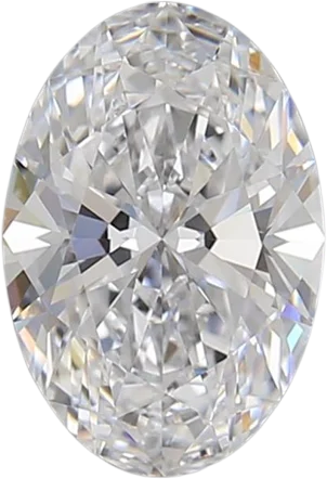 1.6 Carat D VVS1 Oval Lab Diamond