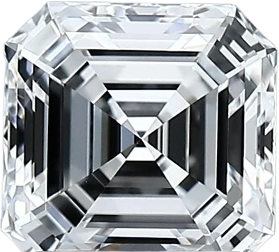 1.61 Carat D VVS2 Asscher Lab Diamond