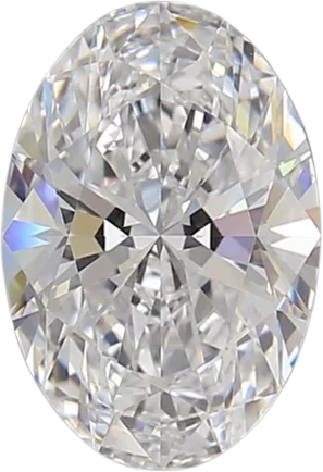 1.63 Carat D VVS2 Oval Lab Diamond