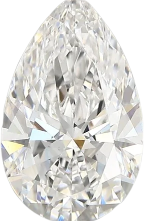 1.63 Carat D vs1 Pear Lab Diamond