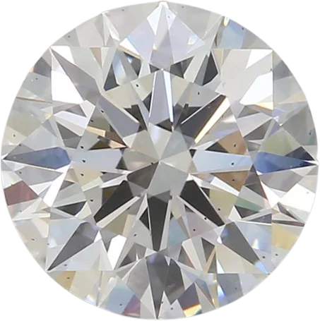 1.67 Carat F SI1 Round Lab Diamond