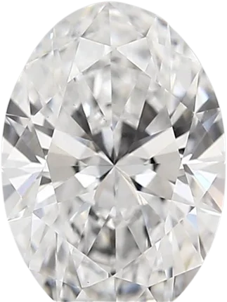 1.69 Carat D vs1 Oval Lab Diamond