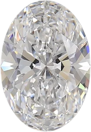 1.71 Carat D VVS1 Oval Lab Diamond