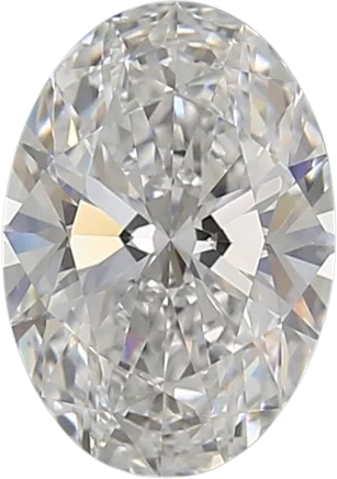 1.72 Carat D VVS1 Oval Lab Diamond