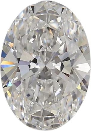 1.74 Carat D VVS2 Oval Lab Diamond