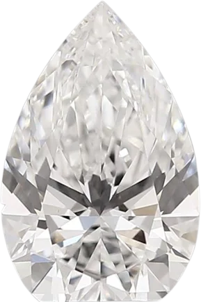 1.78 Carat D vvs2 Pear Lab Diamond