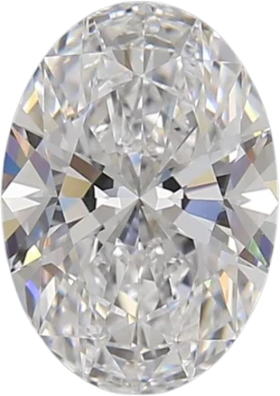 1.81 Carat D VVS1 Oval Lab Diamond