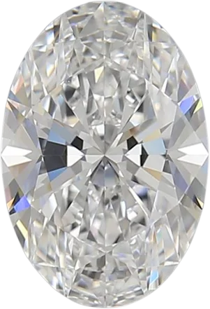 1.87 Carat D VVS1 Oval Lab Diamond