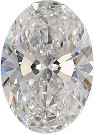 1.87 Carat D VVS1 Oval Lab Diamond