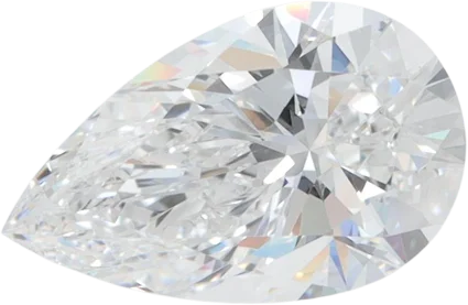 2 Carat D VVS1 Pear Lab Diamond