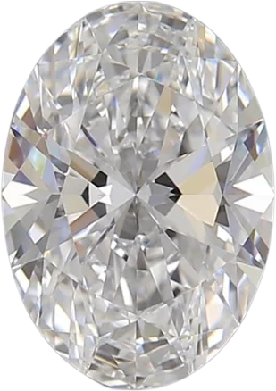 2.01 Carat D IF Oval Lab Diamond