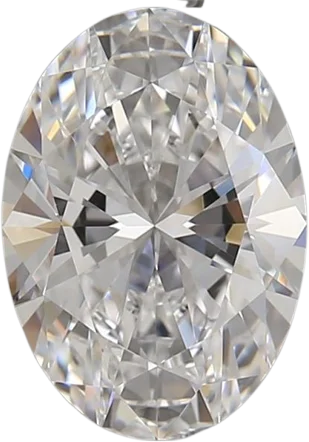 2.01 Carat D VVS1 Oval Lab Diamond