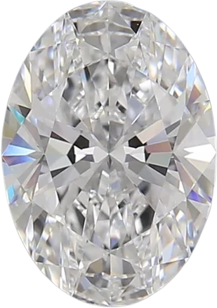 2.01 Carat D VVS1 Oval Lab Diamond