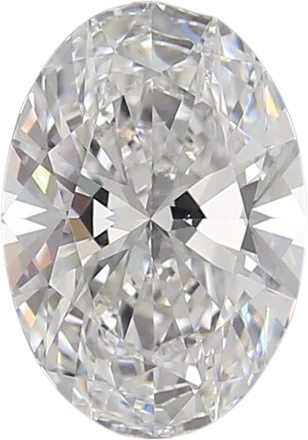 2.01 Carat D VVS2 Oval Lab Diamond